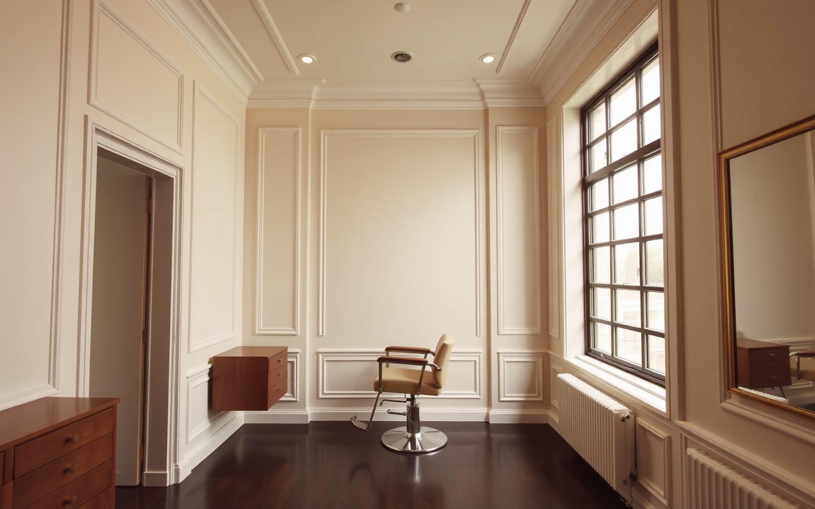 The Vigoc Hair studio interior in Lekki–Ajah, Lagos